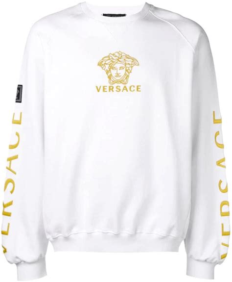 versace gold sweatshirt|versace long sleeve t shirt.